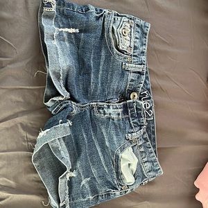 Rue 21 dark wash Jean shorts vintage